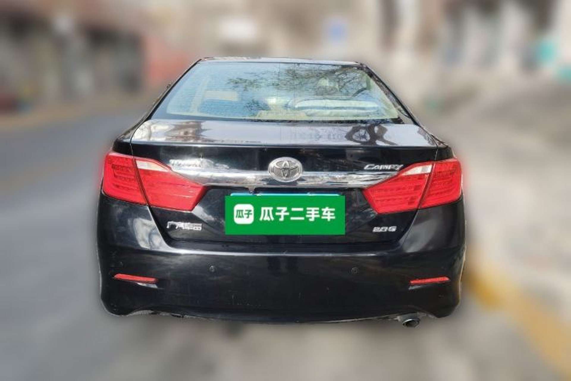 Used Toyota Camry 2013 2.0G Comfort Edition Rear
