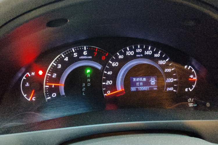 Used Toyota Camry 2013 200G Classic Luxury Edition Instrument Cluster