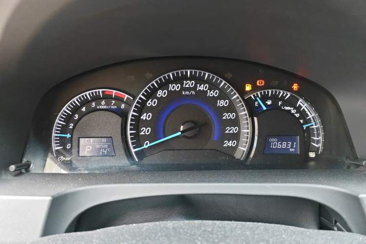 Used Toyota Camry 2013 2.0G Comfort Edition Instrument Cluster