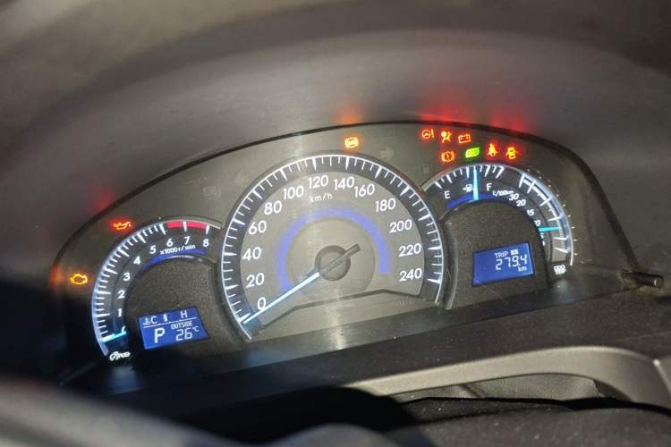Used Toyota Camry 2013 2.0G Comfort Edition Instrument Cluster