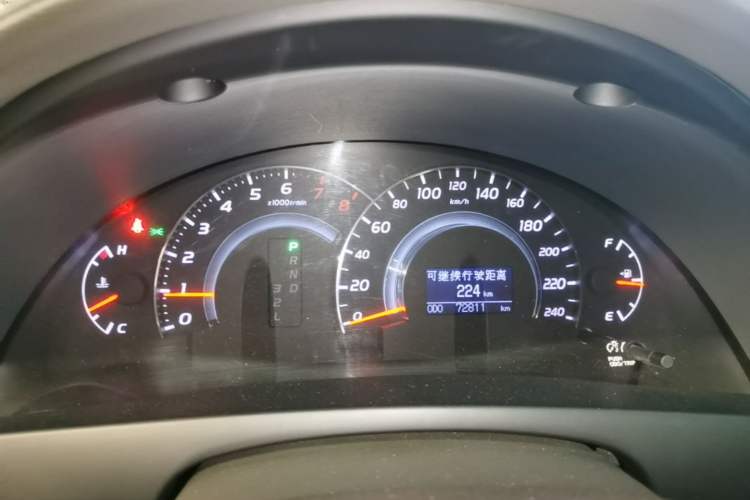 Used Toyota Camry 2013 200G Classic Luxury Edition Instrument Cluster
