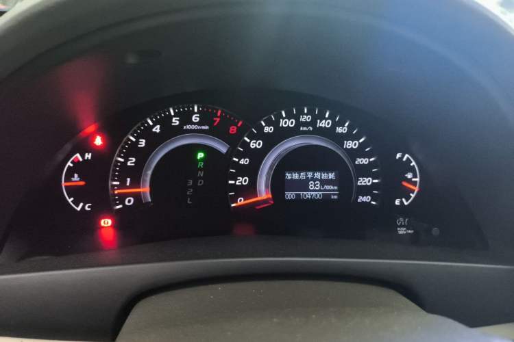 Used Toyota Camry 2013 200G Classic Luxury Edition Instrument Cluster