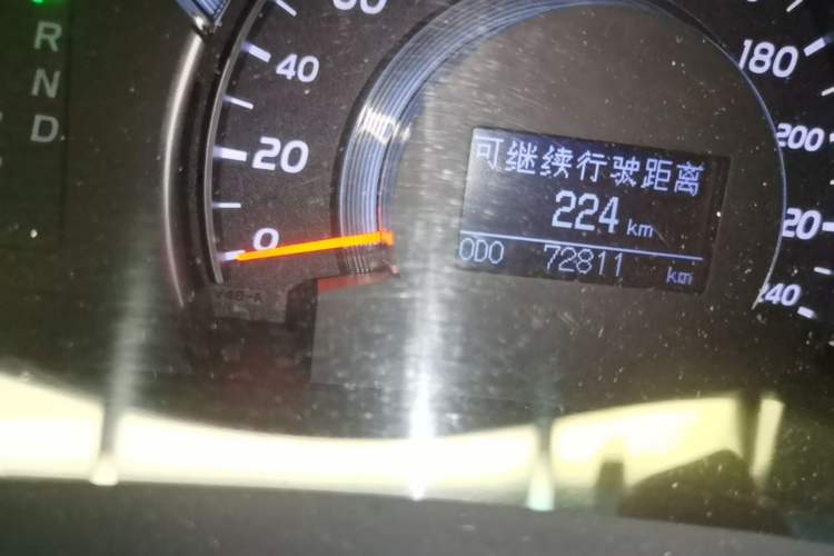 Used Toyota Camry 2013 200G Classic Luxury Edition Odometer Close Up