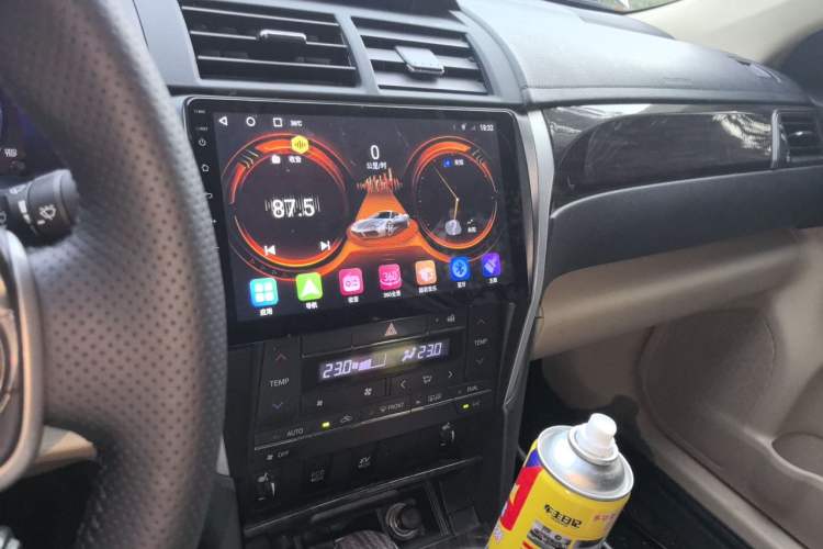 Used Toyota Camry 2015 Dual-Engine 2.5 HG Luxury Navigation Edition Audio And AC Panel