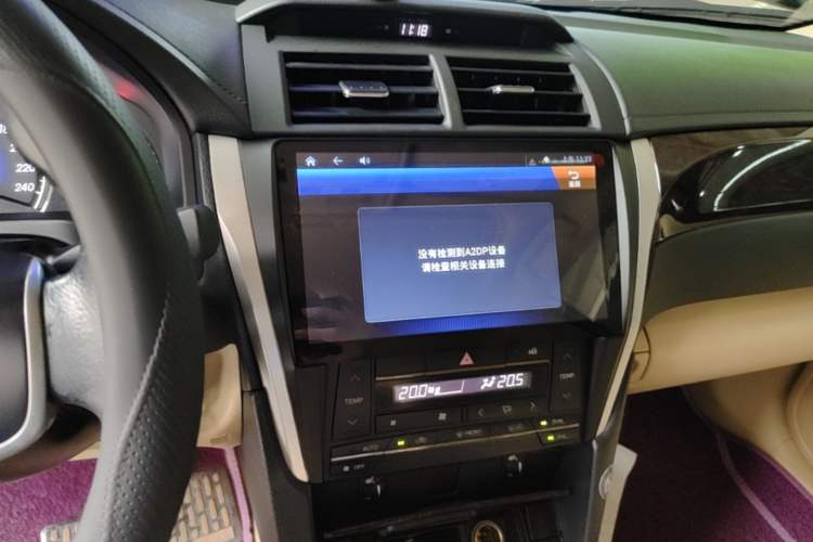 Used Toyota Camry 2015 2.0G Premier Edition Audio And AC Panel