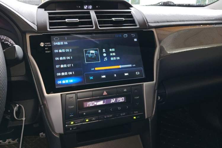 Used Toyota Camry 2015 Junrui 2.0S Activa Edition Audio And AC Panel