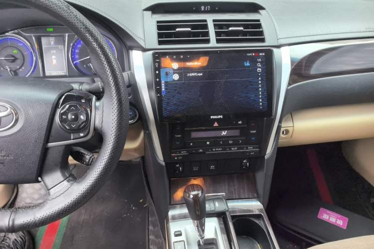 Used Toyota Camry 2015 Dual-Engine 2.5 HG Luxury Navigation Edition Audio And AC Panel