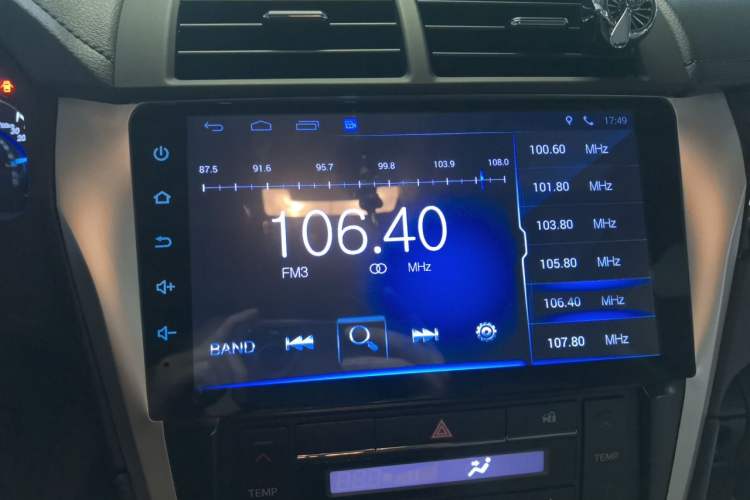 Used Toyota Camry 2015 2.0G Premier Edition Audio And AC Panel