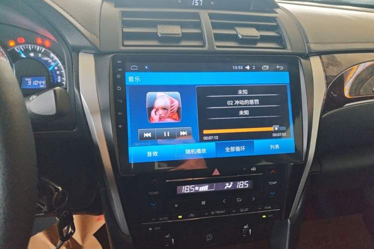 Used Toyota Camry 2016 2.0G 10th Anniversary Leading Edition Audio And AC Panel