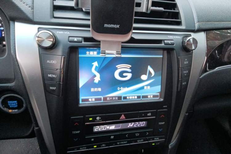 Used Toyota Camry 2016 2.5G 10th Anniversary Deluxe Navigation Edition Audio And AC Panel