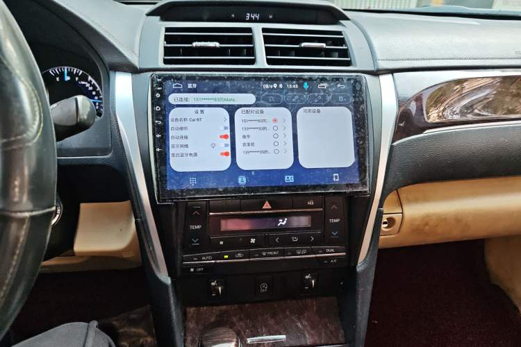 Used Toyota Camry 2016 2.0G 10th Anniversary Leading Edition Audio And AC Panel