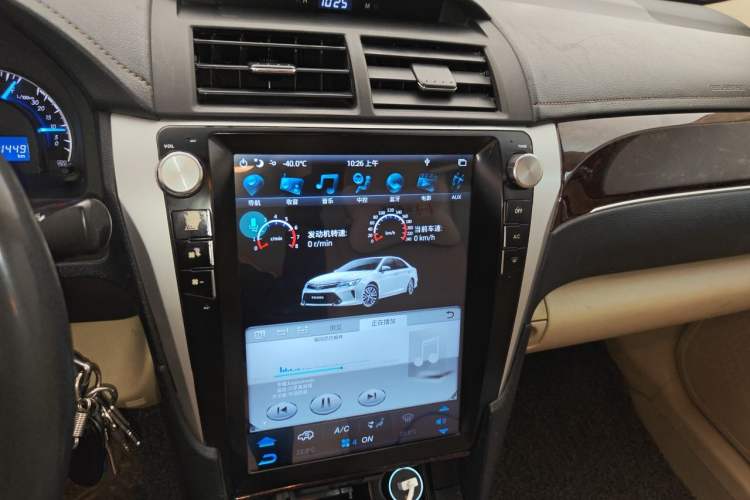 Used Toyota Camry 2016 2.0E 10th Anniversary Elite Edition Audio And AC Panel