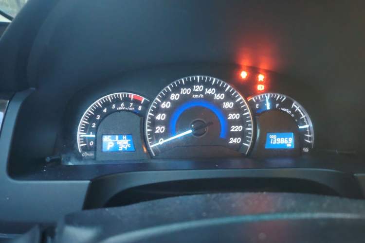 Used Toyota Camry 2016 2.0E 10th Anniversary Elite Edition Instrument Cluster