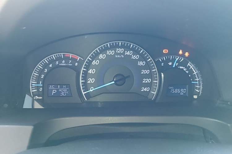 Used Toyota Camry 2016 2.5G 10th Anniversary Deluxe Navigation Edition Instrument Cluster
