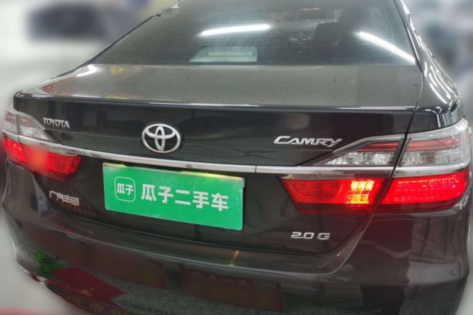 Used Toyota Camry 2016 2.0G 10th Anniversary Leading Edition Rear
