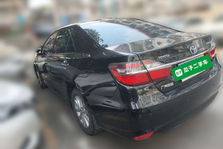 Used Toyota Camry 2016 Dual-Engine 2.5 HG 10th Anniversary Deluxe Navigation Edition Rear Left 45 Deg
