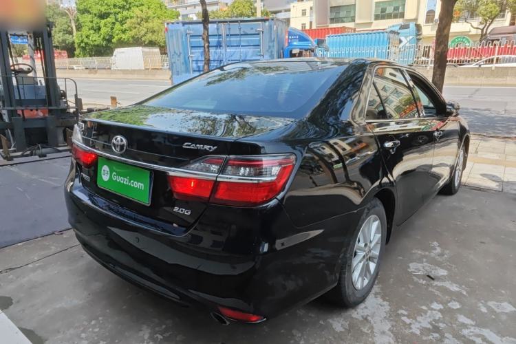 Used Toyota Camry 2016 2.0G 10th Anniversary Leading Edition Rear Right 45 Deg