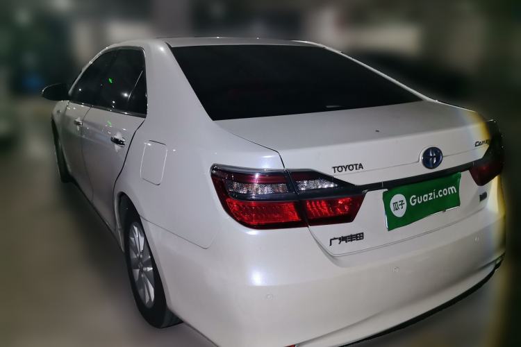 Used Toyota Camry 2016 Dual-Engine 2.5 HG 10th Anniversary Deluxe Navigation Edition Rear Left 45 Deg