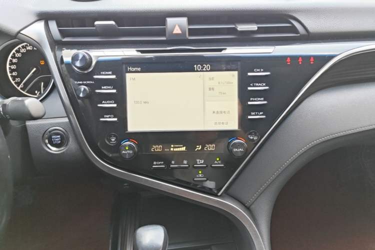 Used Toyota Camry 2018 2.5G Luxury Edition Audio And AC Panel