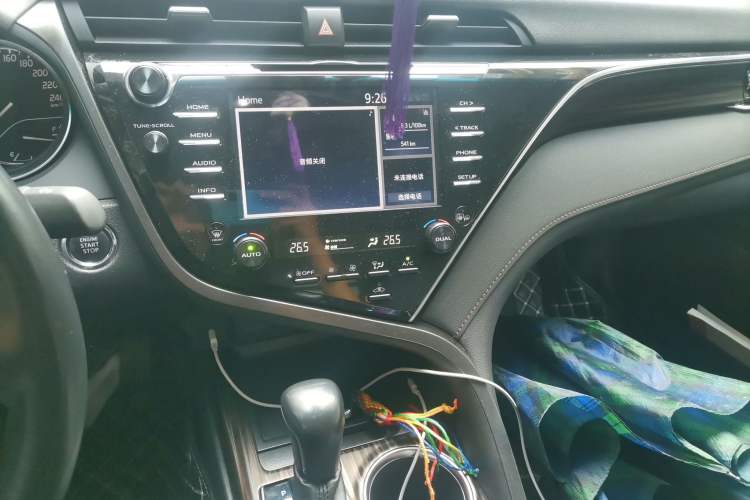 Used Toyota Camry 2018 2.5G Luxury Edition Audio And AC Panel