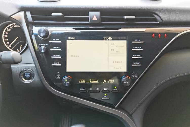 Used Toyota Camry 2018 2.5G Luxury Edition Audio And AC Panel