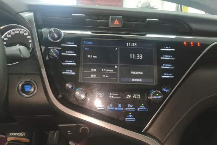 Used Toyota Camry 2018 2.5G Luxury Edition Audio And AC Panel