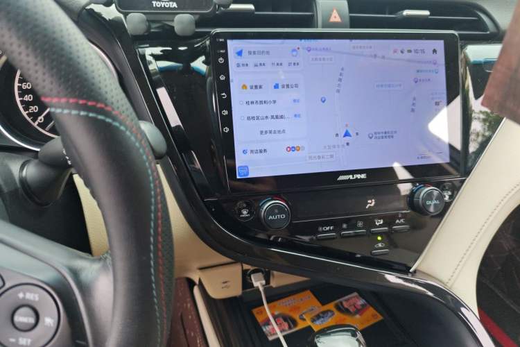 Used Toyota Camry 2018 2.0G Luxury Edition Audio And AC Panel