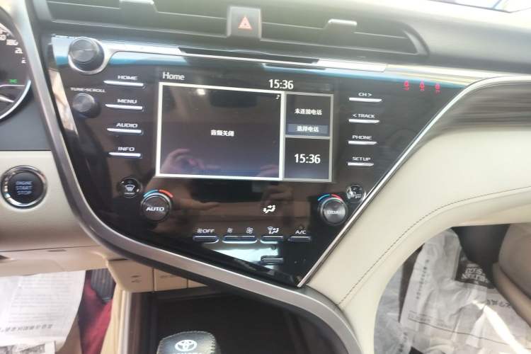 Used Toyota Camry 2018 2.5G Luxury Edition Audio And AC Panel