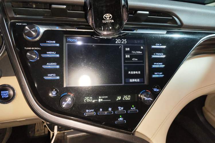 Used Toyota Camry 2018 2.5G Luxury Edition Audio And AC Panel