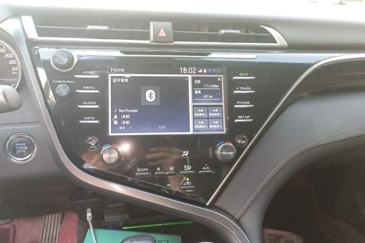 Used Toyota Camry 2018 2.5G Luxury Edition Audio And AC Panel