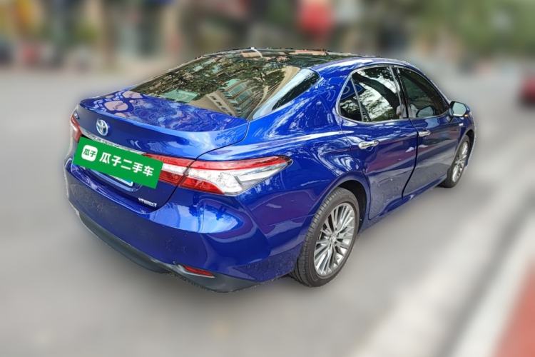 Used Toyota Camry 2018 Dual-Engine 2.5 HG Luxury Edition Rear Right 45 Deg