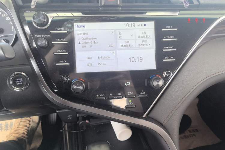 Used Toyota Camry 2018 2.5G Luxury Edition Audio And AC Panel