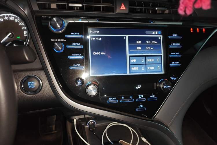 Used Toyota Camry 2018 2.5G Luxury Edition Audio And AC Panel