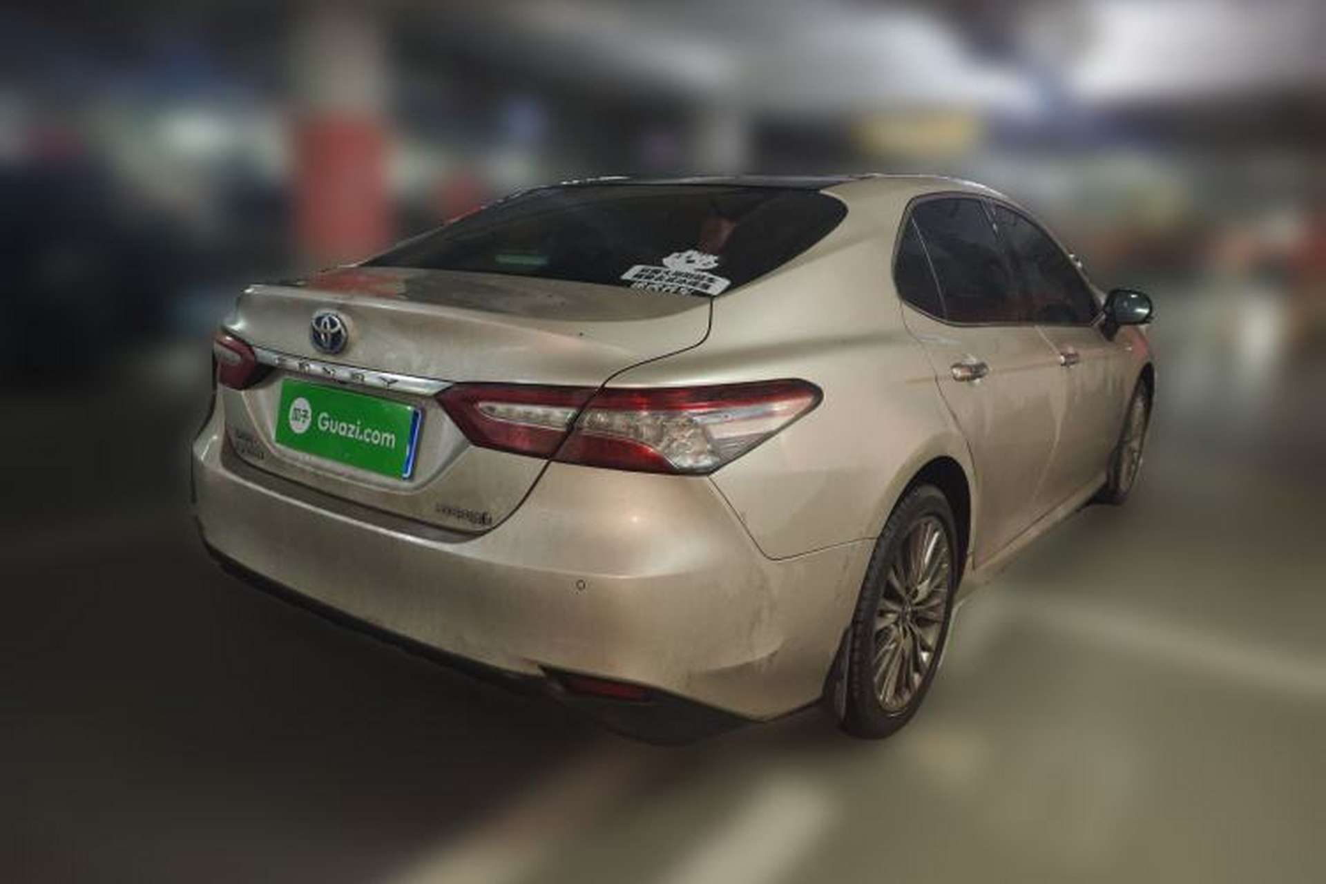 Used Toyota Camry 2018 Dual-Engine 2.5 HG Luxury Edition Rear Right 45 Deg
