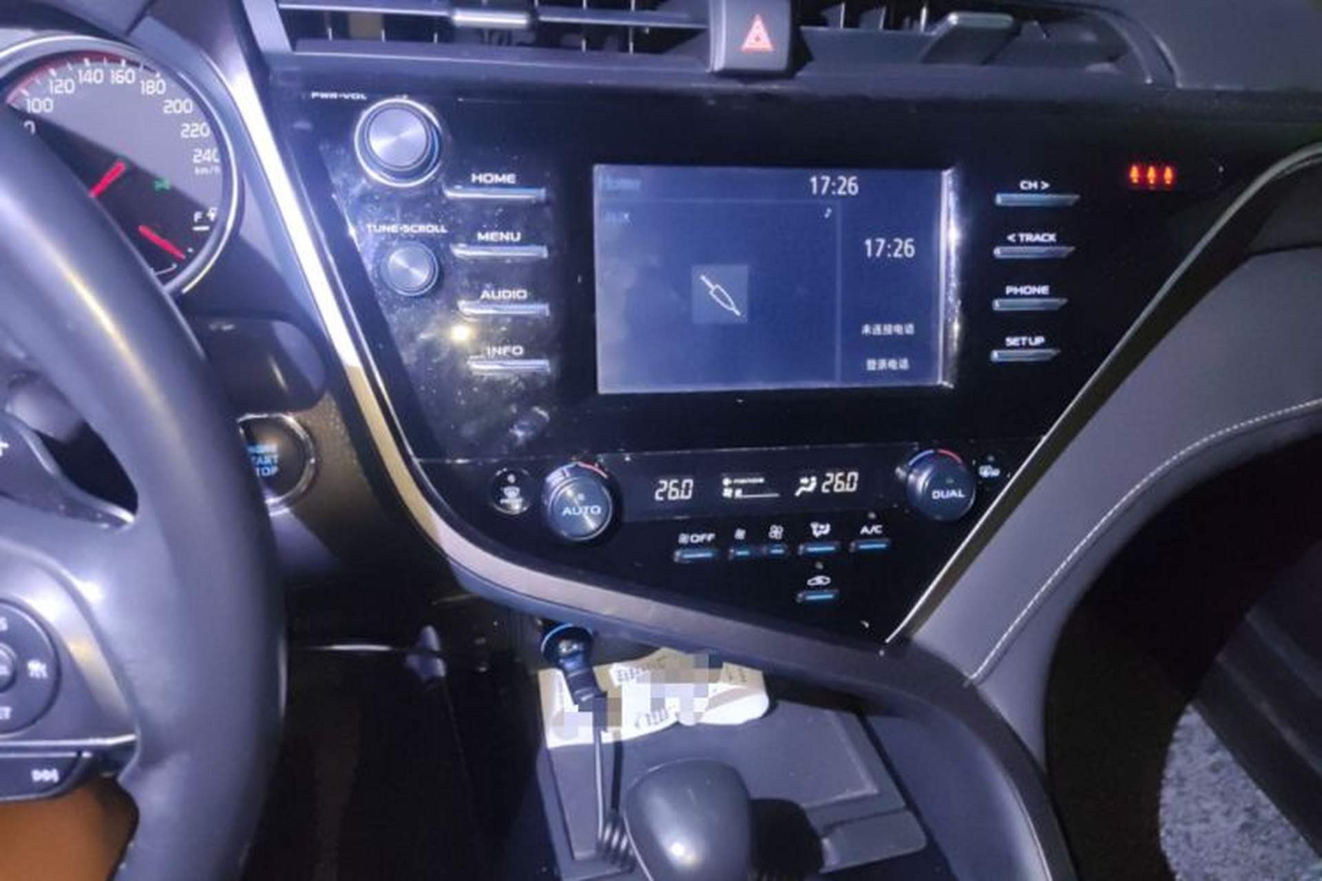 Used Toyota Camry 2018 2.5S Fēngshàng Edition Audio And AC Panel
