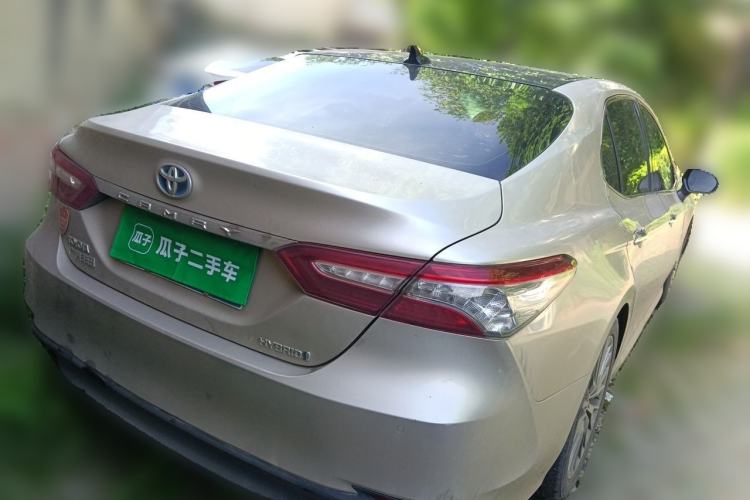 Used Toyota Camry 2018 Dual-Engine 2.5 HG Luxury Edition Rear Right 45 Deg