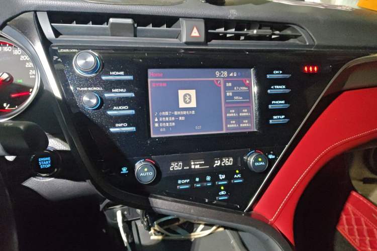 Used Toyota Camry 2018 2.5S Fēngshàng Edition Audio And AC Panel