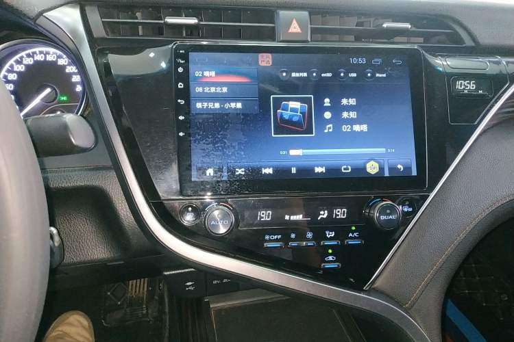 Used Toyota Camry 2018 2.0E Leading Edition Audio And AC Panel