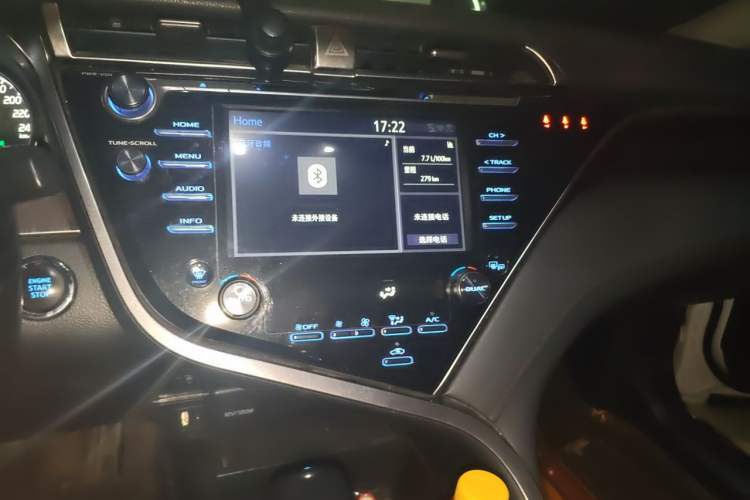Used Toyota Camry 2018 2.5G Luxury Edition Audio And AC Panel