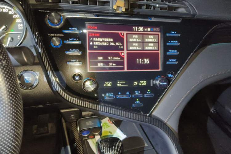 Used Toyota Camry 2018 2.5G Luxury Edition Audio And AC Panel