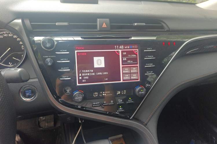 Used Toyota Camry 2018 2.5G Luxury Edition Audio And AC Panel