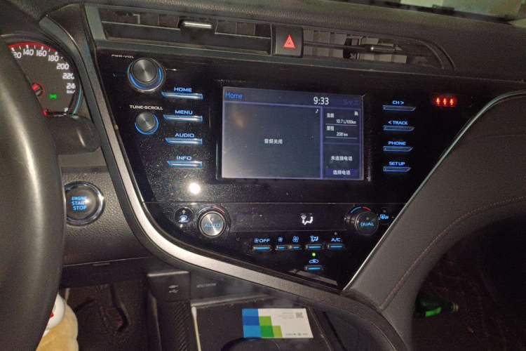Used Toyota Camry 2018 2.0S FENGSHANG Edition Audio And AC Panel