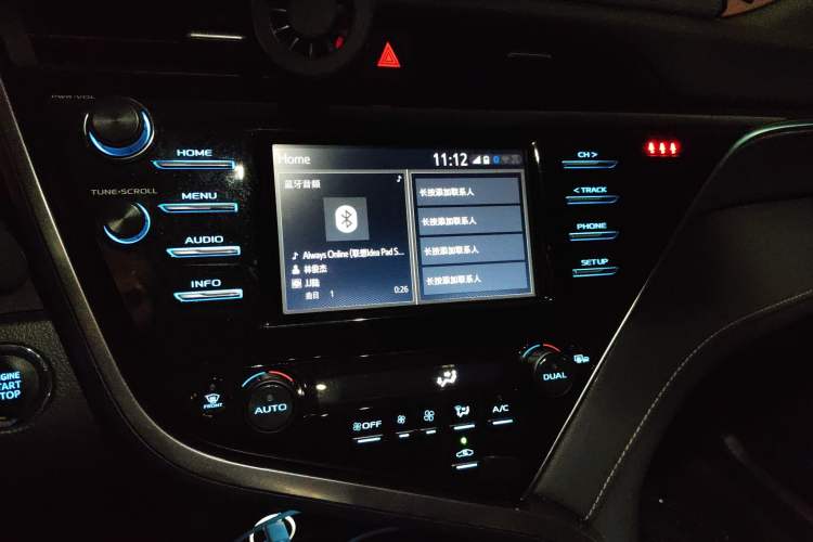 Used Toyota Camry 2018 2.5S Fēngshàng Edition Audio And AC Panel