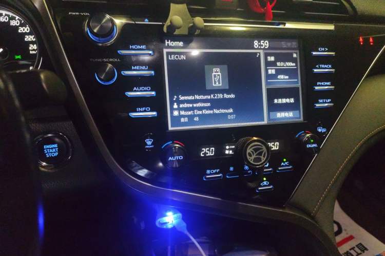 Used Toyota Camry 2018 2.5G Luxury Edition Audio And AC Panel