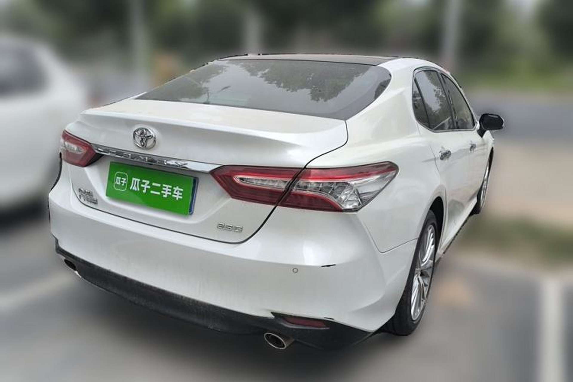 Used Toyota Camry 2018 2.5G Luxury Edition Rear Right 45 Deg