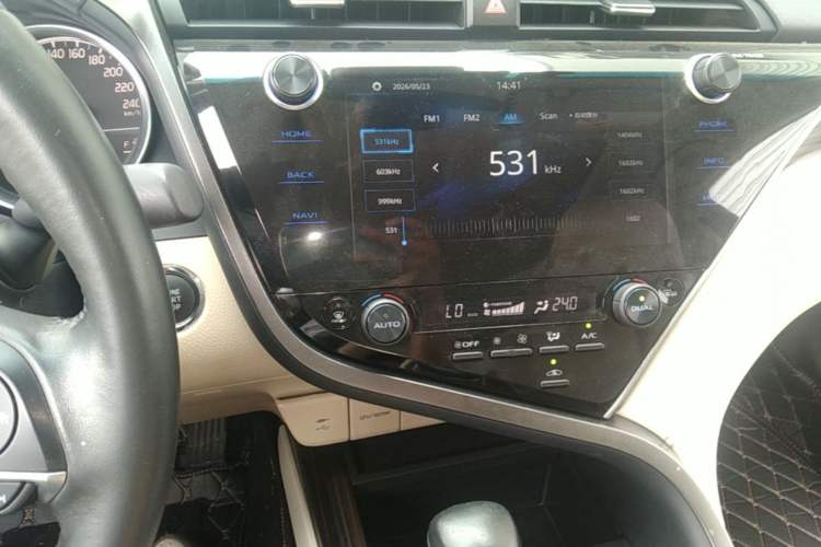 Used Toyota Camry 2019 Revised Version 2.5G Luxury Edition Audio And AC Panel
