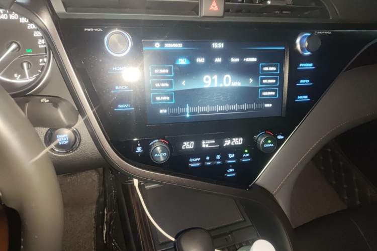 Used Toyota Camry 2019 Revised Version 2.0G Luxury Edition Audio And AC Panel