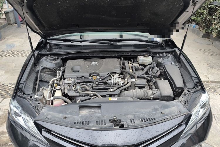 Used Toyota Camry 2019 Dual-Engine 2.5 HG Luxury Edition China VI Standard Engine Bay