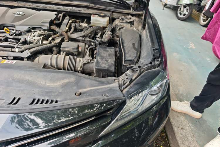 Used Toyota Camry 2019 Revised Version Dual-Engine 2.5 HG Luxury Edition Engine Bay Left
