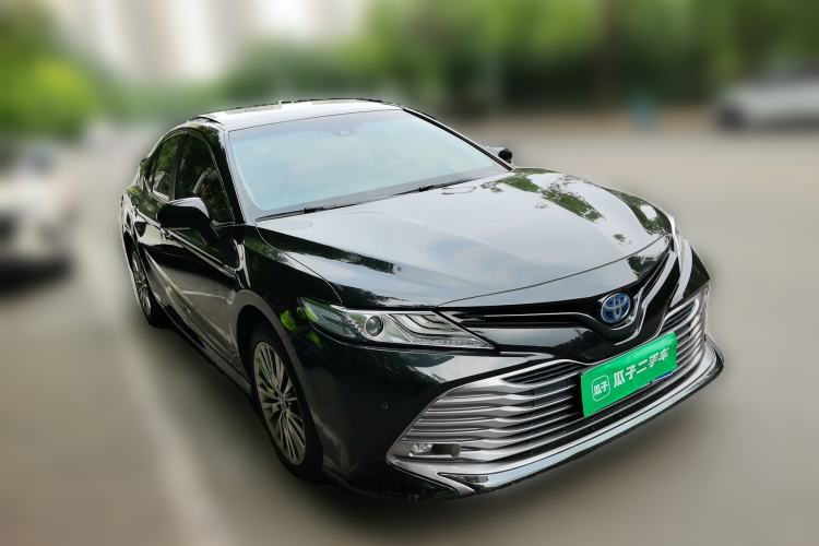 Used Toyota Camry 2019 Revised Version Dual-Engine 2.5 HG Luxury Edition Front Right 45 Deg